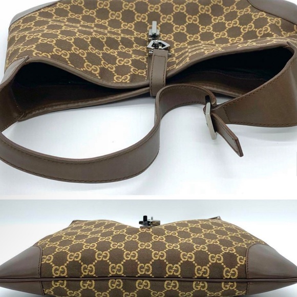 Authentic Vintage Brown Gucci Jackie - Picture 6 of 11